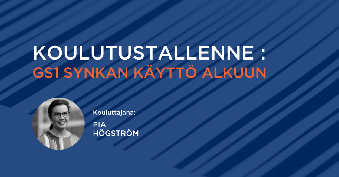 Koulutustallenne GS1 Synkan käyttö alkuun