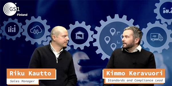 Riku Kautto ja Kimmo Keravuori keskustelevat jäljitettävyydestä