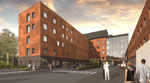 Ahveniston sairaalan havainnekuva