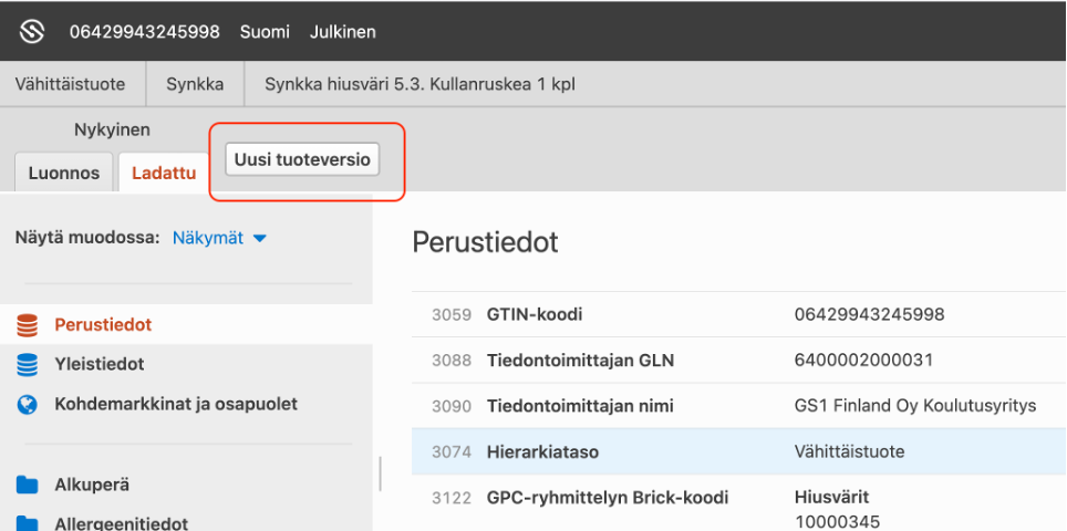Tulevaisuuden versio